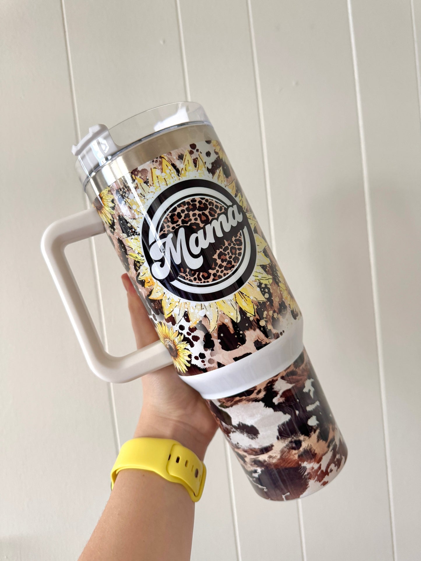 Sunflower mama tumbler