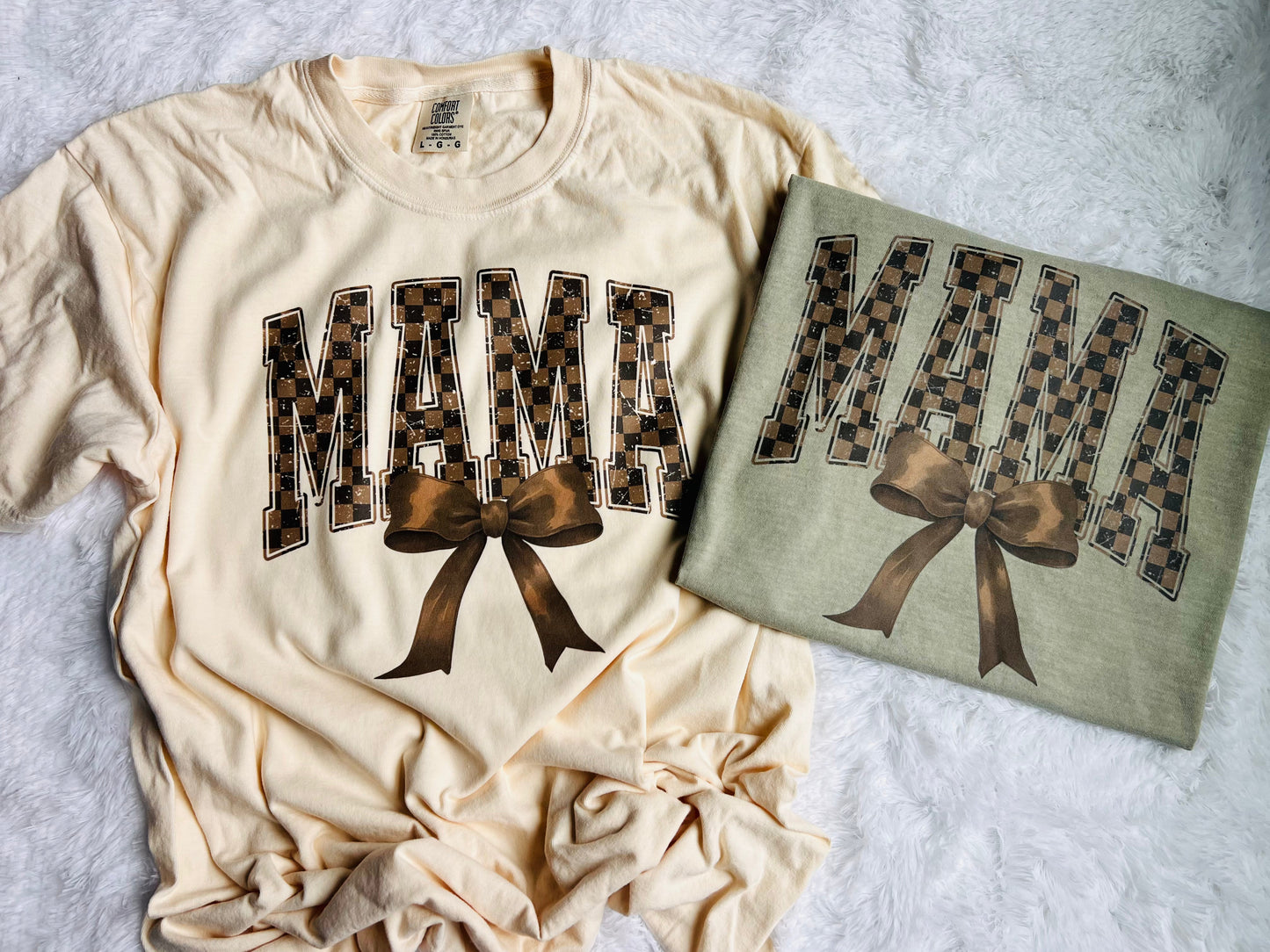 Neutral Bow Checkered Mama - RTS