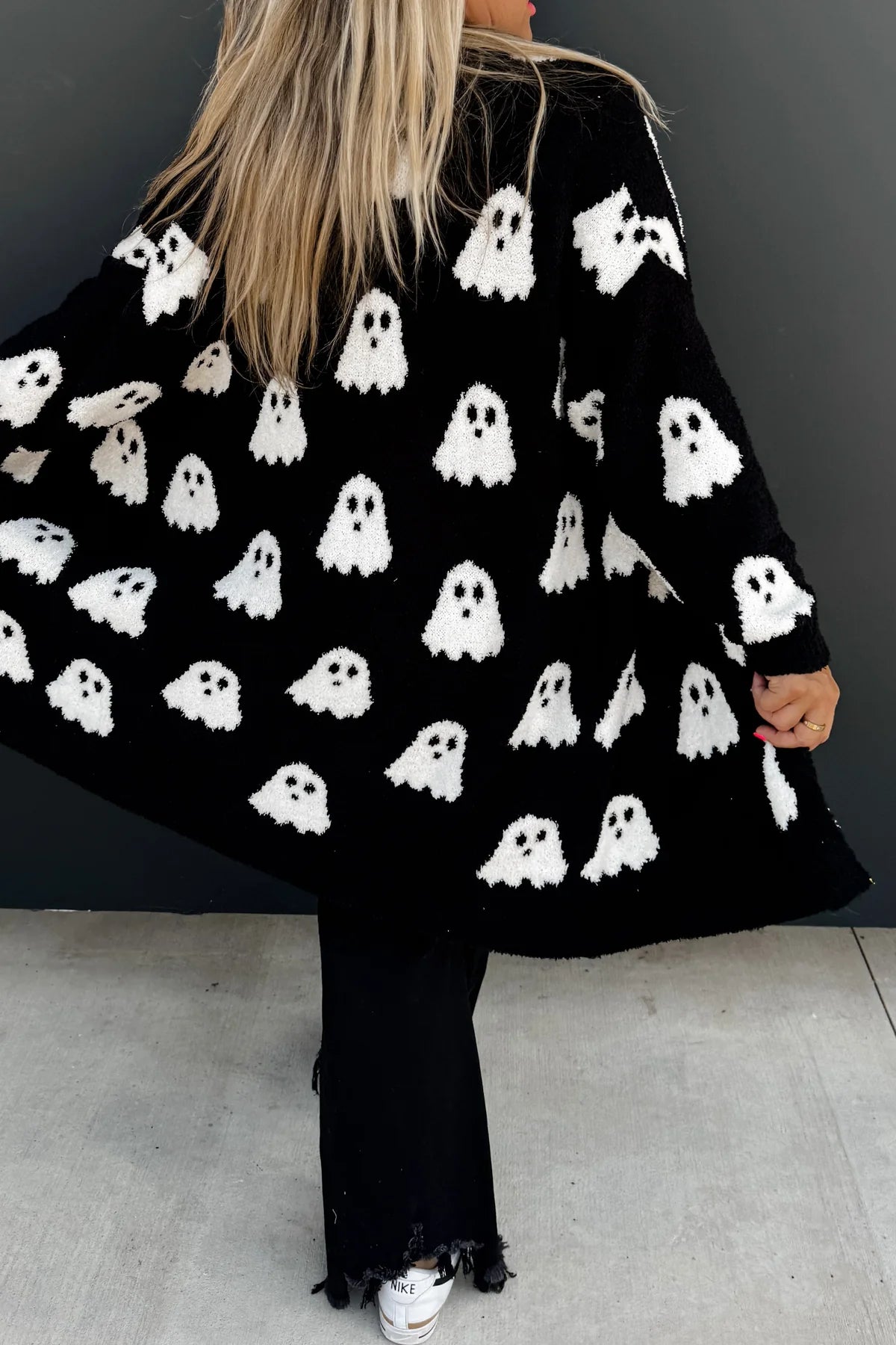 PREORDER- GHOST REVERSIBLE CLOUD CARDIGAN