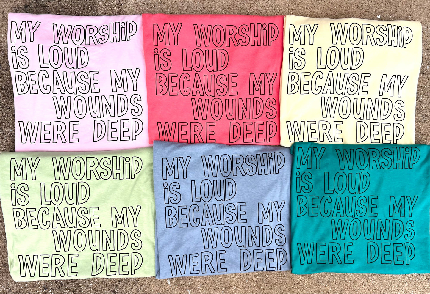 Wounds Were Deep Graphic Tee - RTS