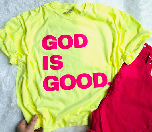 God is Good - Neon Yellow