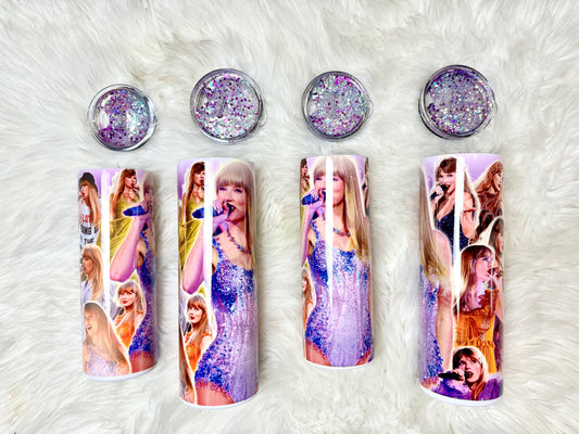 Glitter Singer tumbler