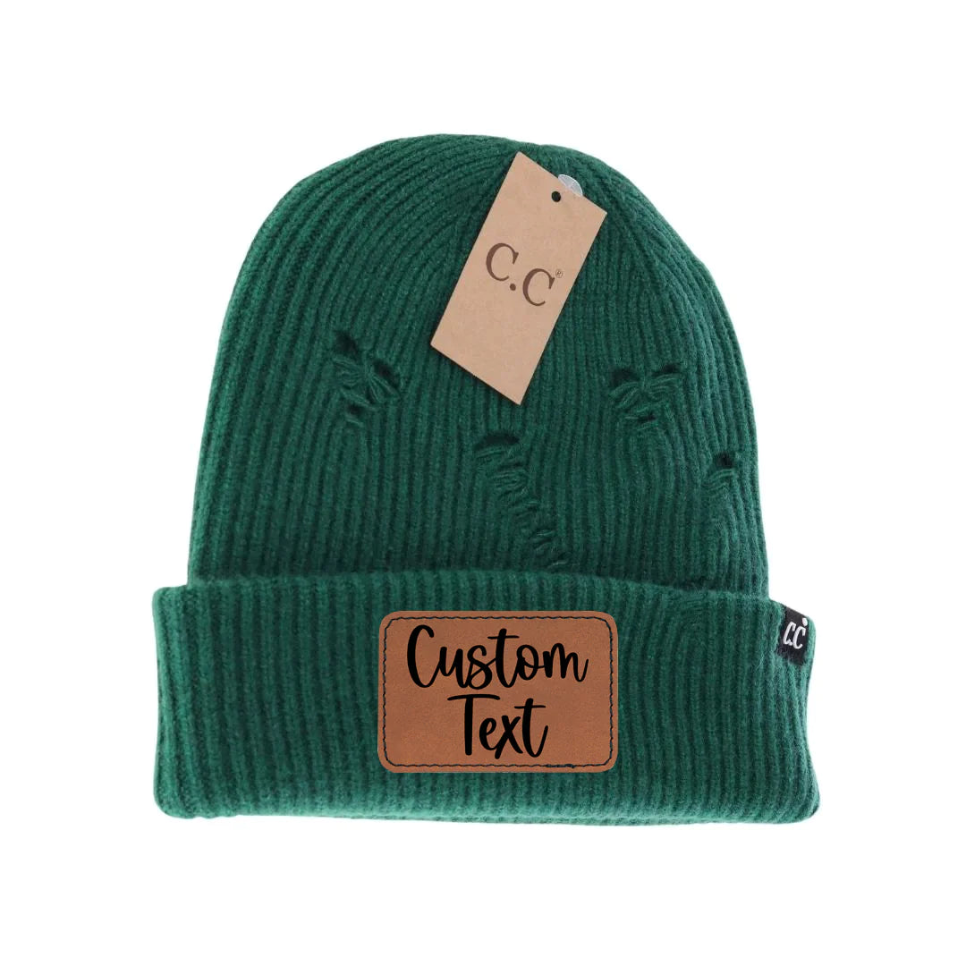 CC Adult Distress Beanie