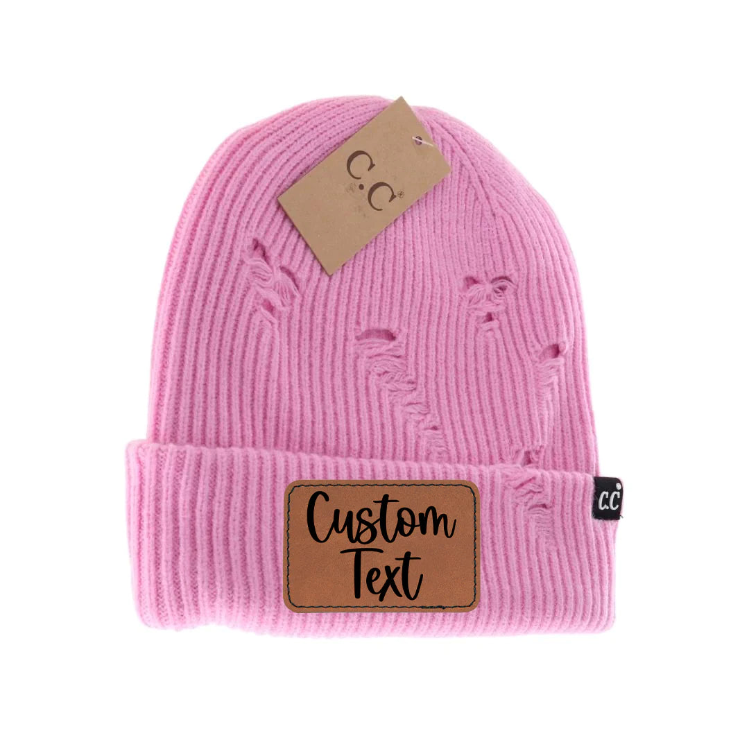 CC Adult Distress Beanie