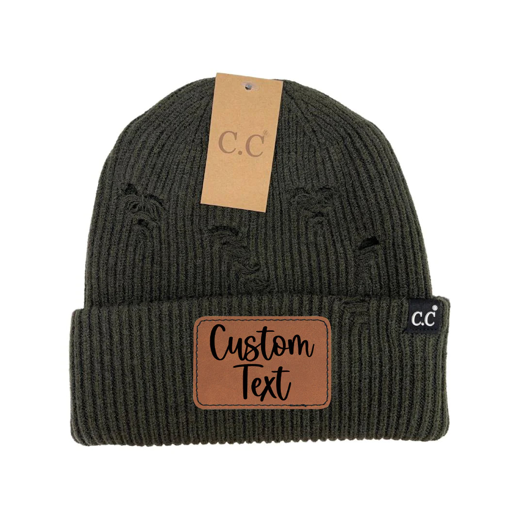 CC Adult Distress Beanie