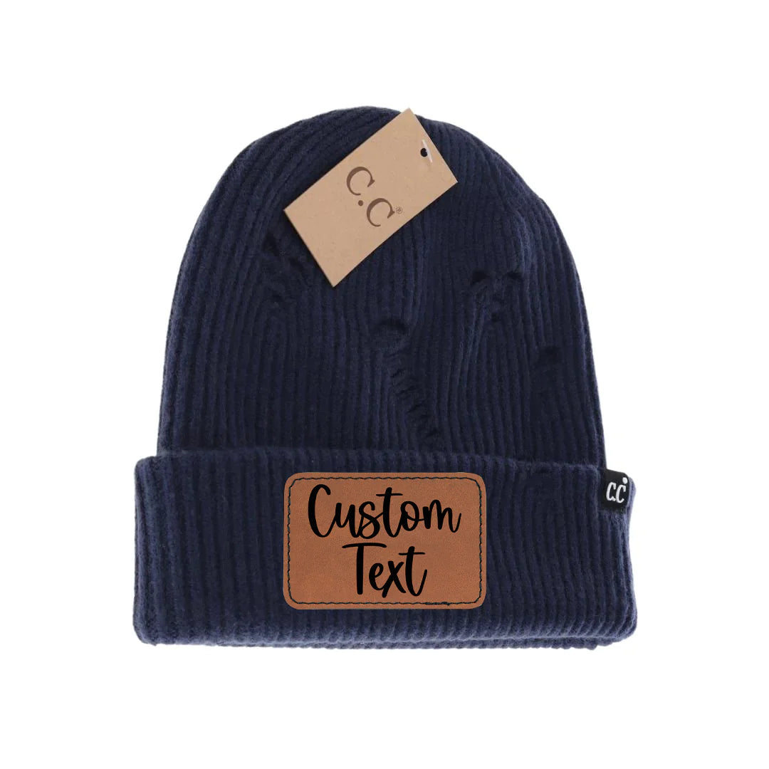 CC Adult Distress Beanie