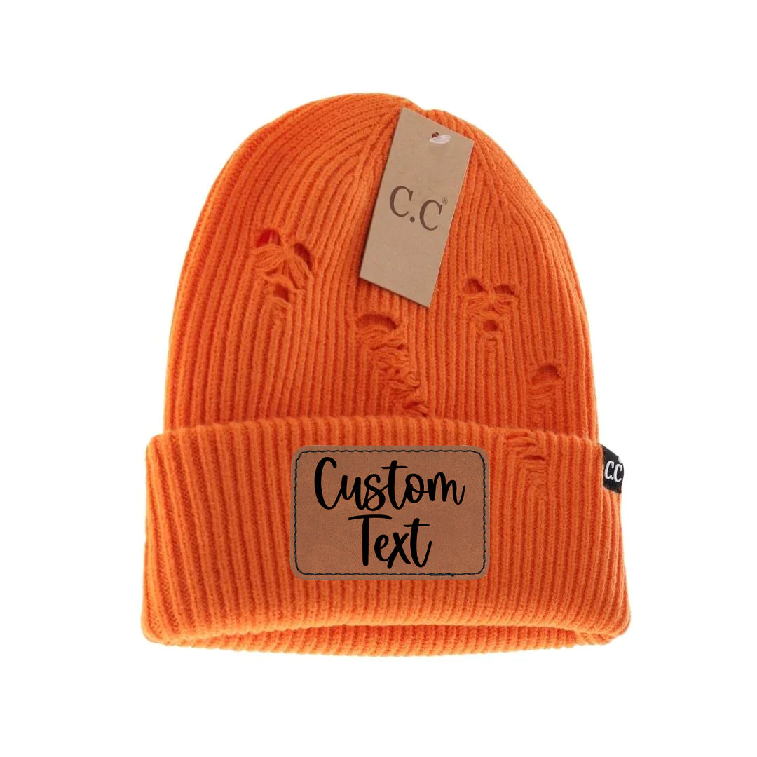 CC Adult Distress Beanie