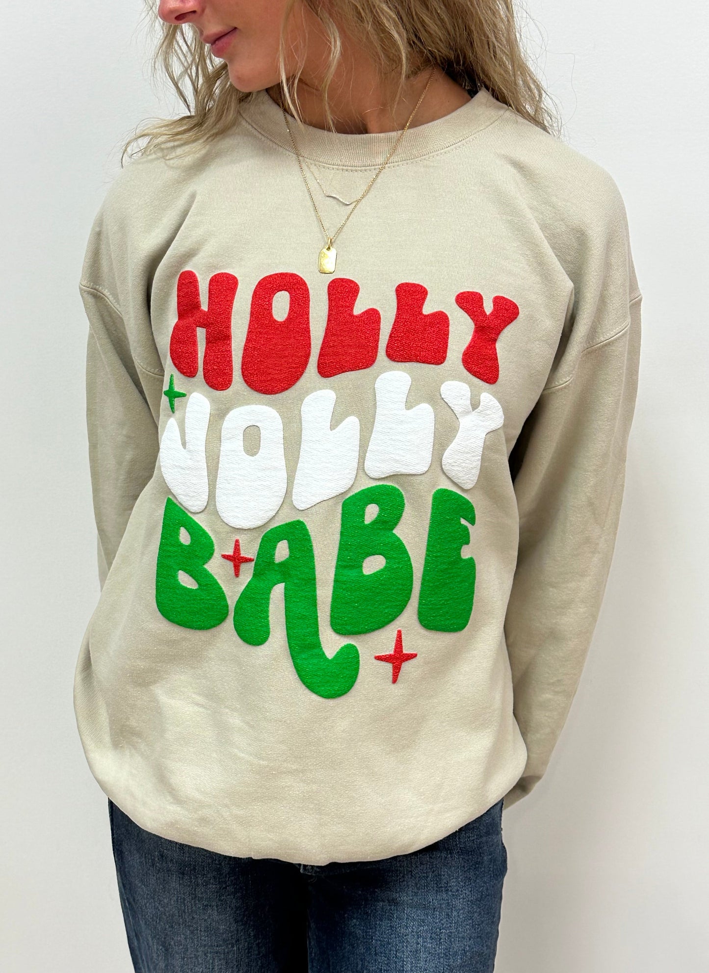 Holly Jolly Babe LONG SLEEVE - SHIPS 10/1