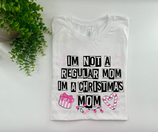 Im Not A Regular Mom   - Bella Canvas - White