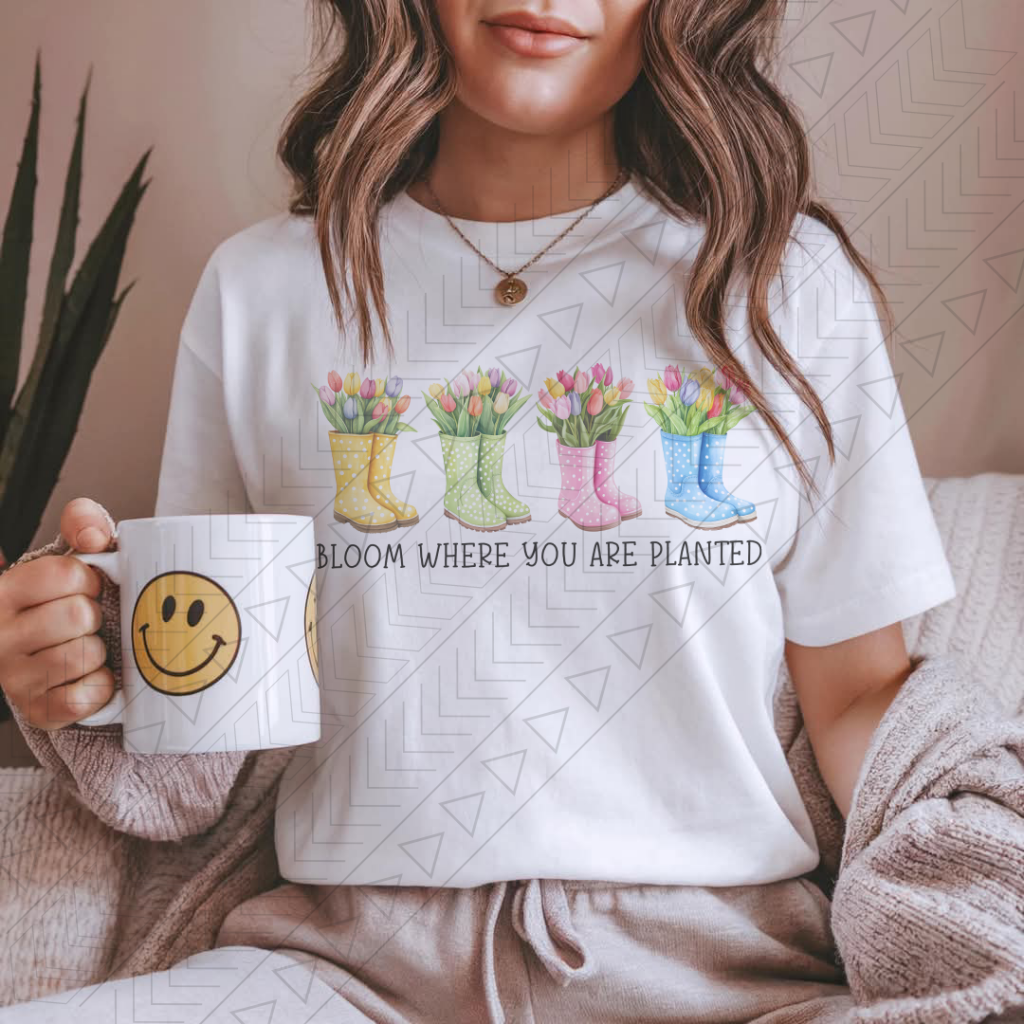 Bloom Where You Are Planted (spring) Shirts & Tops