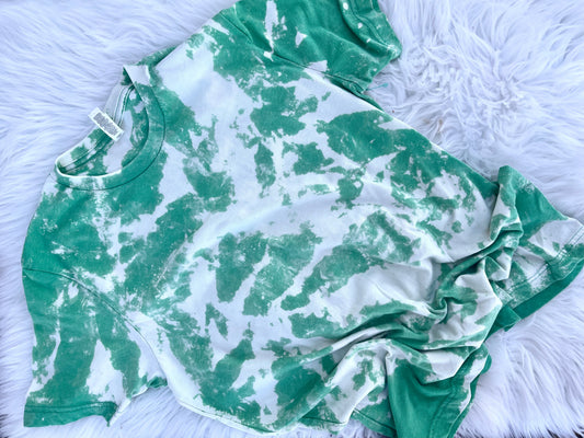 Green Acid Washed Tshirt