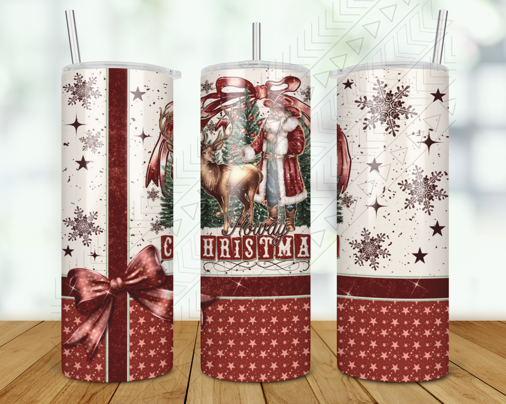 Howdy Christmas Tumbler