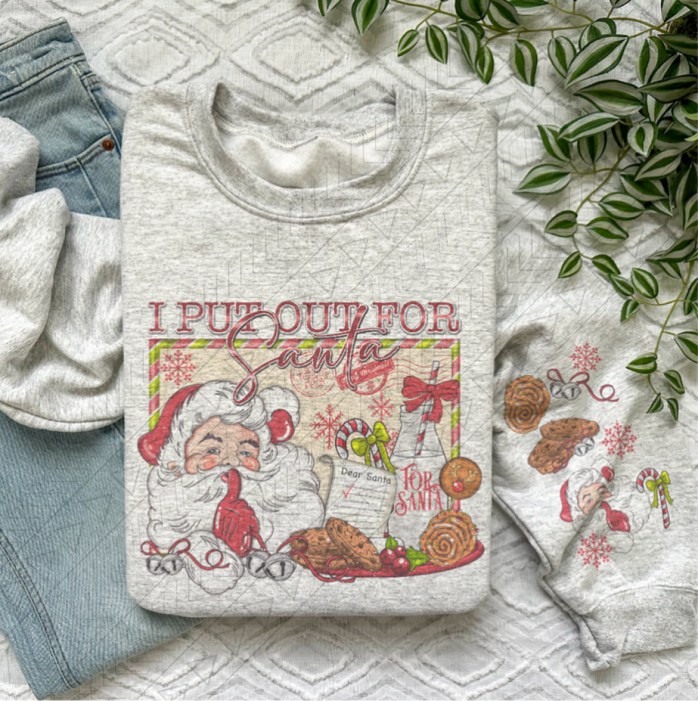 I Put Out For Santa Shirts & Tops