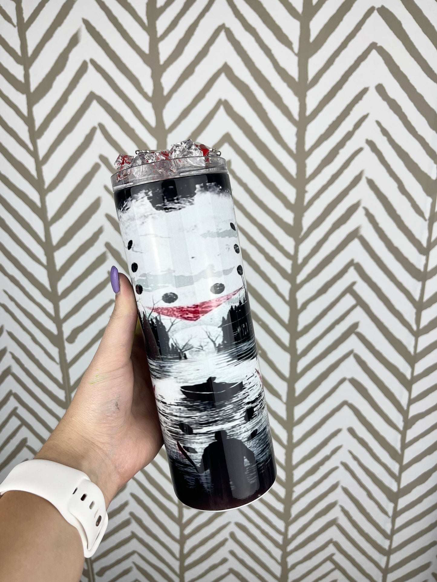 Jason halloween tumbler