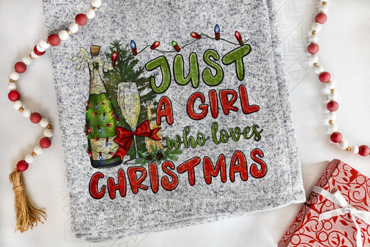 Loves Christmas Spirits Blanket Blanket