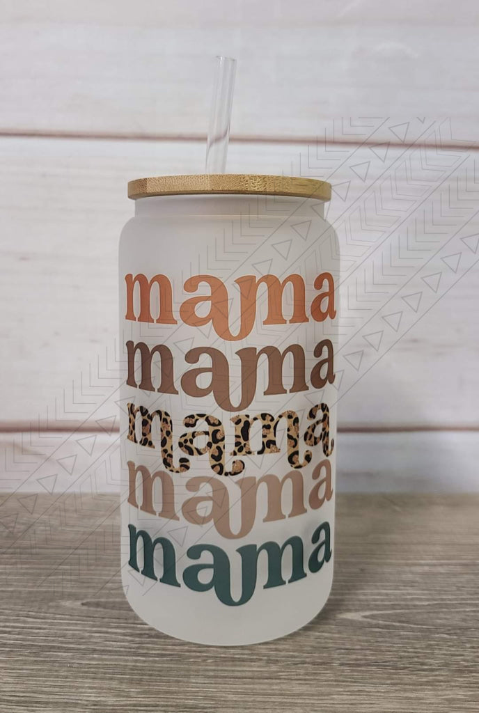 Mama Repeat Glass Can