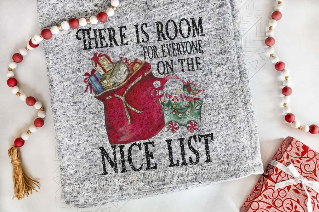 Nice List Blanket Blanket