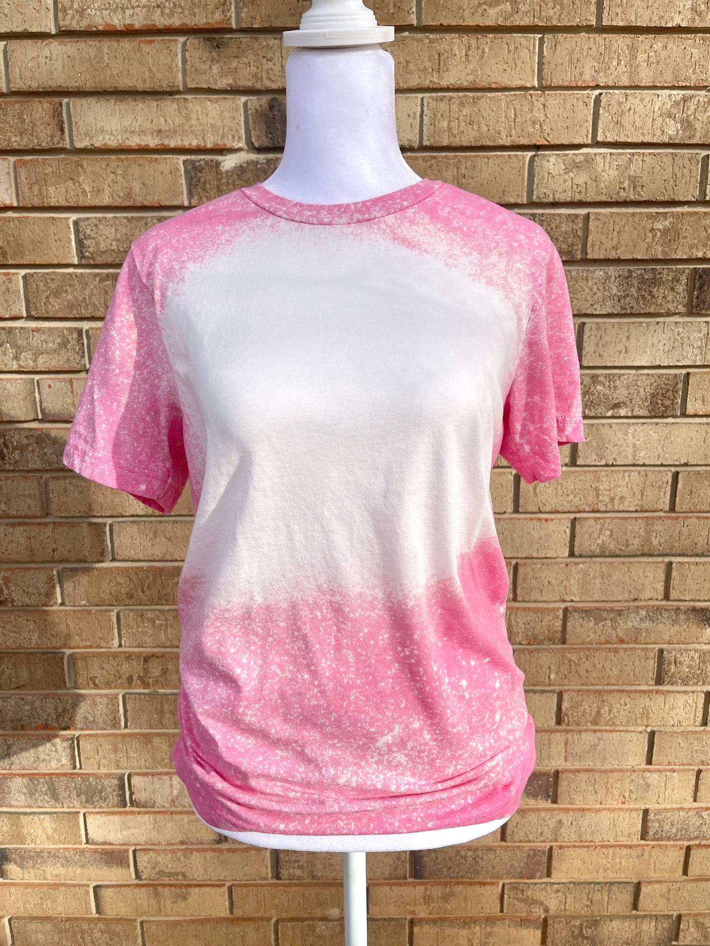 Pink Blank Bleached