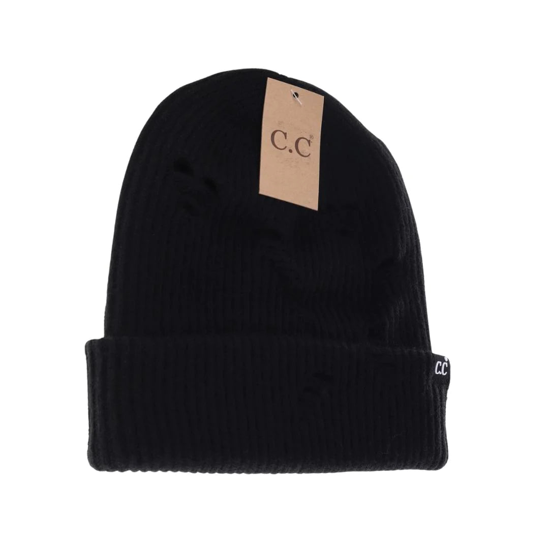 CC Adult Distress Beanie